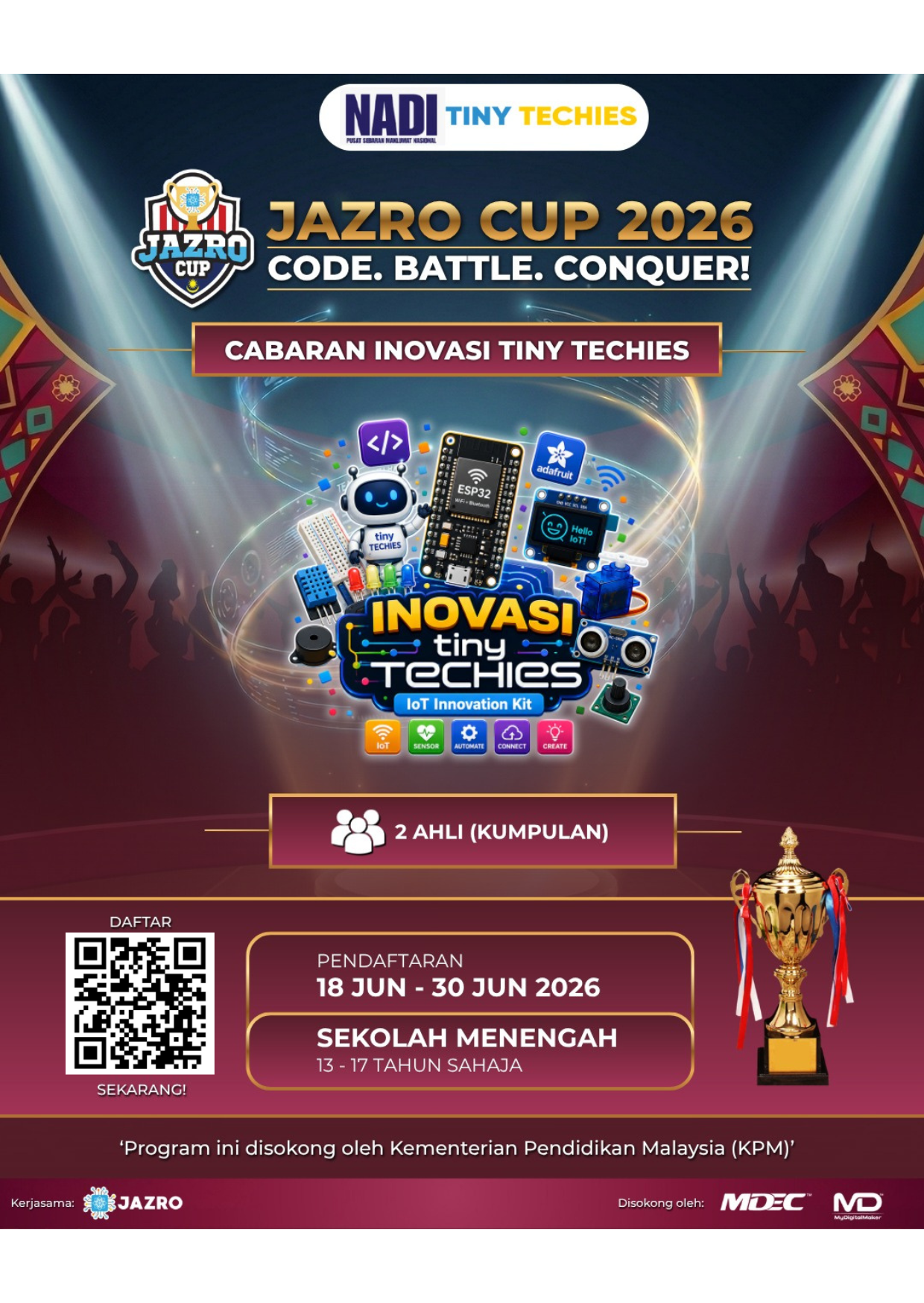 PERTANDINGAN TINYTECHIES-SEK MEN